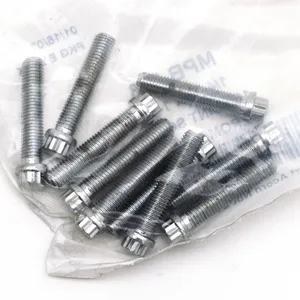 Midwest Acorn Nut Company CHROME PLATED 12 POINT BOLT ASSORTMENT TRAY
