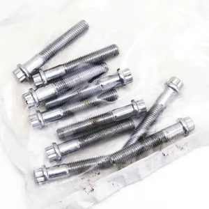 Midwest Acorn Nut Company CHROME PLATED 12 POINT BOLT ASSORTMENT TRAY