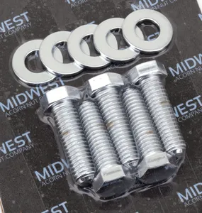 Midwest Acorn Nut Company CHROME PLATED SPROCKET & PULLEY BOLTS & SCREWS