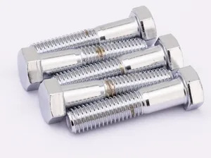 Midwest Acorn Nut Company CHROME PLATED UNC HEX HEAD CAP SCREWS ASSORTMENT