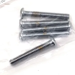 Midwest Acorn Nut Company ASSORTMENT TRAY OF CHROME PLATED LARGER BUTTON HEAD ALLEN SCREWS
