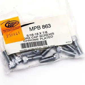 Midwest Acorn Nut Company CHROME PLATED SOCKET HEAD TORX SCREW ASSORTMENT