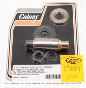 Colony FOOTBOARD PARTS FOR EARLY BIG TWIN & 45CI