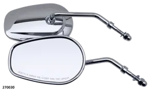 Zodiac (Genuine Zodiac Products) 2003-UP STOCK STYLE TAPERED MIRRORS