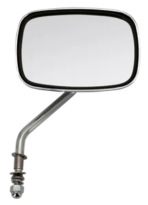 Zodiac (Genuine Zodiac Products) ONE PIECE DIE-CAST CHROME MIRRORS