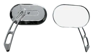 Zodiac (Genuine Zodiac Products) CHROME PLATED OVAL MIRROR