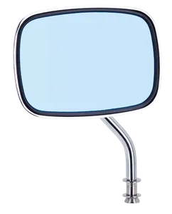 Zodiac (Genuine Zodiac Products) "RETRO BLUES" BLUE GLASS MIRRORS