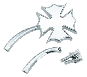 Zodiac (Genuine Zodiac Products) CHROME ROYAL MIRROR WITH CURVED STEM