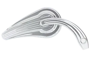 Zodiac (Genuine Zodiac Products) CHROME "DRAGSTER " MIRRORS
