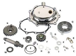 Zodiac (Genuine Zodiac Products) KICKSTART KIT AND REPLACEMENT PARTS FOR BIG TWIN