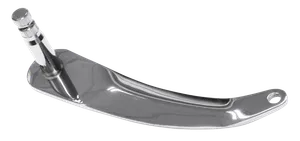 Zodiac (Genuine Zodiac Products) CHROME INNER SHIFT LEVER FOR DYNA