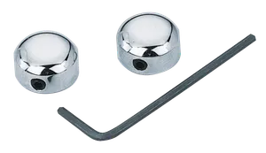 Zodiac (Genuine Zodiac Products) CHROME ALLEN BOLT COVERS