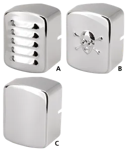 Zodiac (Genuine Zodiac Products) CHROME COIL COVERS