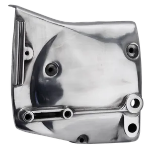 Zodiac (Genuine Zodiac Products) CHROME FRONT SPROCKET COVERS FOR SPORTSTER
