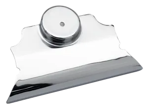 Zodiac (Genuine Zodiac Products) Headlight Conversion Kit Lower Triple Tree Under Cover, Chrome