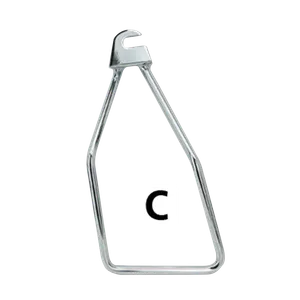 Zodiac (Genuine Zodiac Products) CHROME SADDLEBAG SUPPORTS