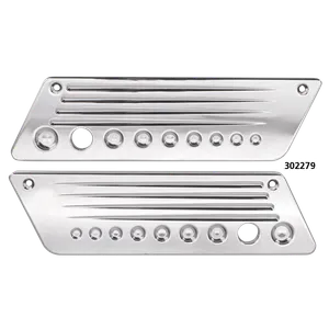 Zodiac (Genuine Zodiac Products) BILLET SADDLEBAG LATCH COVERS