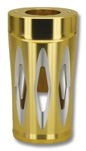 Zodiac (Genuine Zodiac Products) GENUINE ZODIAC "PRO-MAX" BILLET ALUMINUM FORK SLIDER COVERS