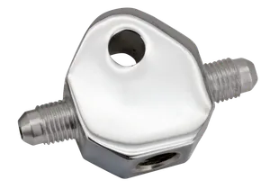 Zodiac (Genuine Zodiac Products) CHROME PLATED CUSTOM BRAKE LINE TEES