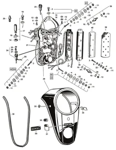 Zodiac (Genuine Zodiac Products) DASH CENTER MOUNTING BOLT