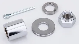 Zodiac (Genuine Zodiac Products) CHROME PLATED FRONT AND REAR AXLES