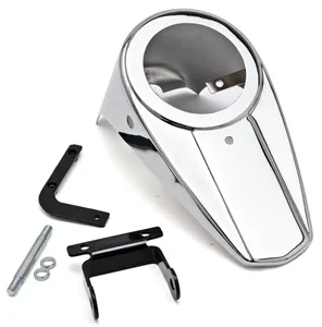 Zodiac (Genuine Zodiac Products) 2" STRETCHED RUBBER MOUNT SPORTBOB TANK WITH DASH FOR SPORTSTER 1995-2003