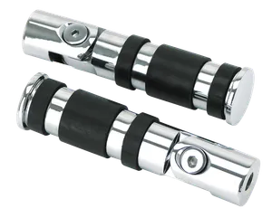 Zodiac (Genuine Zodiac Products) CHROME FOLDING PASSENGER PEGS