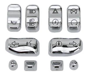 Zodiac (Genuine Zodiac Products) HANDLEBAR SWITCH CAP KITS