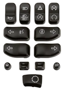Zodiac (Genuine Zodiac Products) HANDLEBAR SWITCH CAP KITS