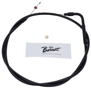Barnett Clutches & Cables T04 - THROTTLE & IDLE CABLE 1996-2015 SOFTAIL, 1996-2017 DYNA, 1996-2001 CARBURETOR EQUIPPED TOURING & 2007 TO PRESENT SPORTSTER