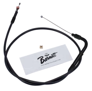 Barnett Clutches & Cables T04 - THROTTLE & IDLE CABLE 1996-2015 SOFTAIL, 1996-2017 DYNA, 1996-2001 CARBURETOR EQUIPPED TOURING & 2007 TO PRESENT SPORTSTER