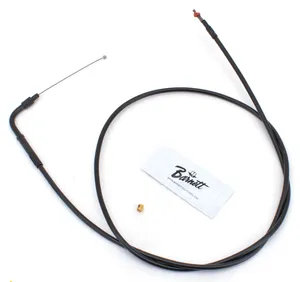 Barnett Clutches & Cables T04 - THROTTLE & IDLE CABLE 1996-2015 SOFTAIL, 1996-2017 DYNA, 1996-2001 CARBURETOR EQUIPPED TOURING & 2007 TO PRESENT SPORTSTER