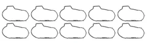 Athena GASKETS, O-RINGS AND SEALS FOR SPORTSTER 1986-2003 AND BUELL 1997-2002
