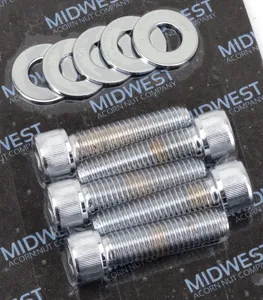 Midwest Acorn Nut Company CHROME PLATED SPROCKET & PULLEY BOLTS & SCREWS
