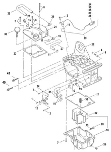 Zodiac (Genuine Zodiac Products) TRANSMISSION HOUSING PARTS 1999-2005 DYNA