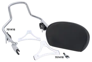 V-Twin DETACHABLE SISSY BARS FOR TOURING