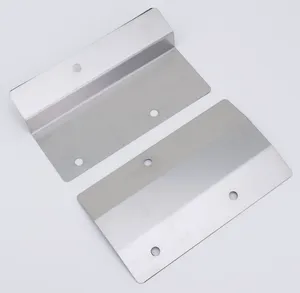 Zodiac (Made in Europe) Single-Sided Swingarm Splash Guard, 2-Piece Stainless Steel