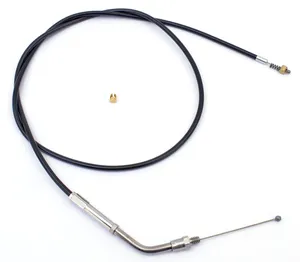 Barnett Clutches & Cables THROTTLE AND IDLE CABLES FOR USE WITH S&S SUPER E AND SUPER G CARBURETORS AND 1986-1995 THREADED THROTTLE