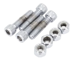 Midwest Acorn Nut Company CHROME FRONT FENDER SCREW KITS