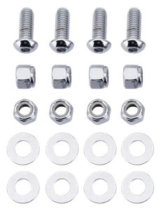 Midwest Acorn Nut Company CHROME TRANSMISSION MOUNT SCREW KIT
