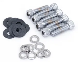 Midwest Acorn Nut Company CHROME ROCKER COVER SCREW KITS