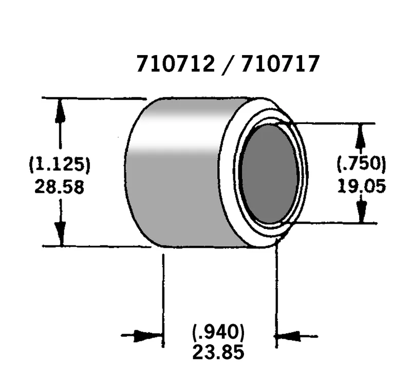 Bender Cycle AXLE AND WHEEL SPACERS - 43617-95