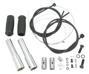 Samwel Supplies HANDLEBARS AND CONTROLS FOR 1937-1948 SPRINGER FORKS