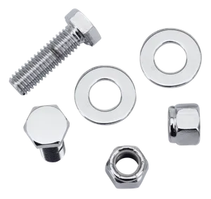 Midwest Acorn Nut Company CHROME ENGINE STABILIZER SCREW KIT
