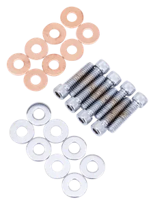 Midwest Acorn Nut Company CHROME ROCKER COVER SCREW KITS