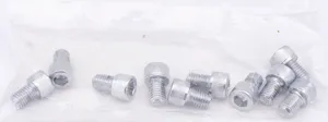 Midwest Acorn Nut Company CHROME PLATED GRADE-8 ALLEN HEAD SOCKET SCREWS