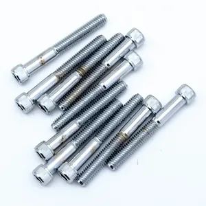 Midwest Acorn Nut Company CHROME PLATED GRADE-8 ALLEN HEAD SOCKET SCREWS