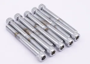 Midwest Acorn Nut Company CHROME PLATED GRADE-8 ALLEN HEAD SOCKET SCREWS