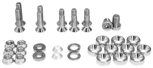 Colony CHROME LOW PROFILE FENDER STRUT MOUNTING KITS