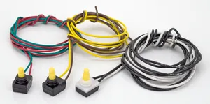Performance Machine PM Contour Turn Signal/Starter/Horn Switch Button, Replacement
